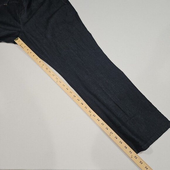 NYDJ Not Your Daughters Womens Barbara Boot Cut Jeans Size 26W‎ Dark Wash - Picture 12 of 12